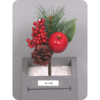 Искусственный букет с ягодами 19 см (86223-3)